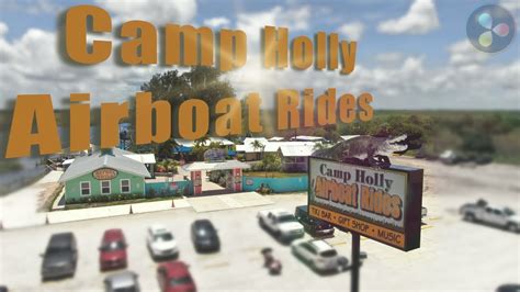 Camp holly - Welcome to Camp Holly Airboat Rides located in Melbourne, Florida 2.8 miles west of I95. Established in 1923, Camp Holly was is one of the oldest fish camps in Florida. Located on the St. John's ...